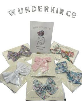 🎀 Wunderkin Oversized Schoolgirl Bow Clip